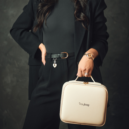 Easy Plus Compact Makeup Bag | Free Removable Brush Holder