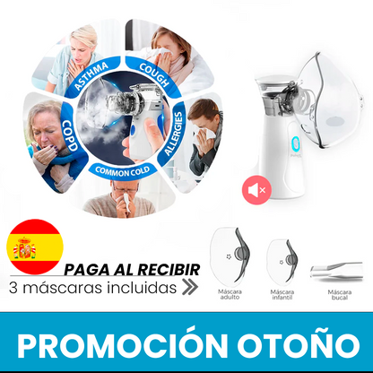 Inhalador Nebulizador Pollo l Respira mejor en minutos